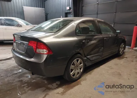 2010 Honda Civic Lx from USA, damaged, VIN 2HGFA1F53AH525178